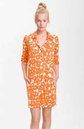 Diane von Furstenberg Nicole Print Silk Shirtdress $385.00