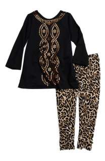 Nicole Miller Trinity Tunic & Leggings Set (Little Girls 