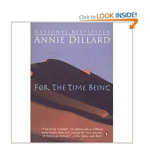  For the Time Being Annie Dillard Books
