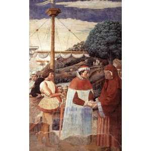   Benozzo Gozzoli   24 x 40 inches   Disembarkation a