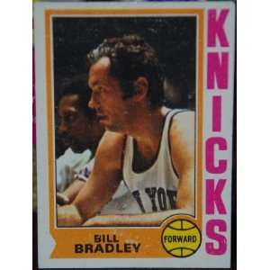 1974 Topps Bill Bradley #113 New York Knicks Basketball 