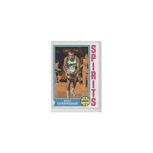  1974 75 Topps #235   Billy Cunningham Sports Collectibles
