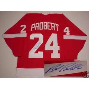  Bob Probert Signed Jersey   Proof Ccm
