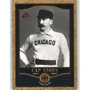  2001 Sp Legendary Cuts #18 Cap Anson   Chicago Cubs 