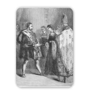  Marriage of Henry VIII and Catherine Parr   Mouse Mat 