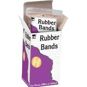 Charles Leonard Inc. High Quality Rubber Bands in 4.25 lb Heat Sealed 
