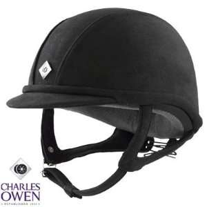 Charles Owen GR8 Riding Helmet Black, 8 
