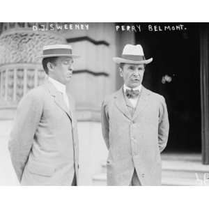  early 1900s photo D.J. Sweeney and Perry Belmont