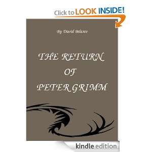 THE RETURN OF PETER GRIMM David Belasco  Kindle Store