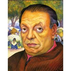  Hand Made Oil Reproduction   Diego Rivera   32 x 42 inches 