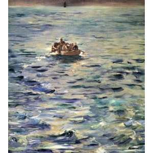  The Escape Of Rochefort by Edouard Manet. Size 14.90 X 17 