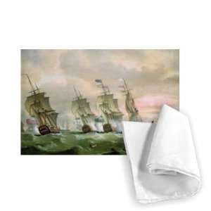  Admiral Sir Edward Hawke defeating Admiral   Tea Towel 