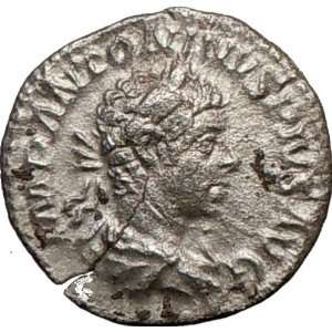  ELAGABALUS 220AD Silver Authentic Ancient Genuine Roman 