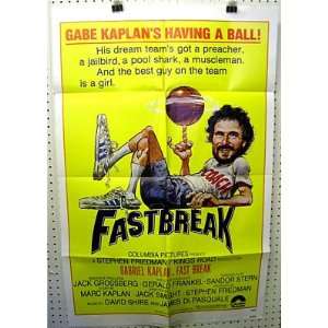    Movie Poster Fast Break Gabe Kaplan NSS 790015 F52 