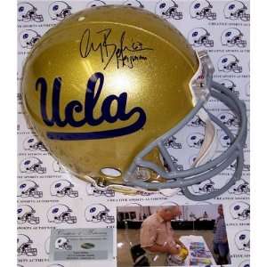 Gary Beban Autographed/Hand Signed UCLA Authentic Helmet