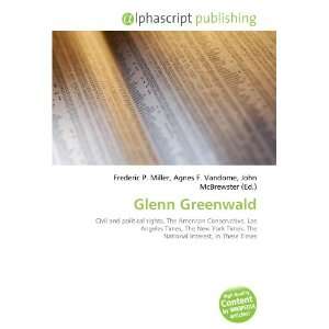 Glenn Greenwald 9786133887817  Books