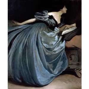  Alethea, 1895 by John White Alexander 18.38X22.00. Art 