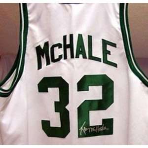 Kevin McHale Signed Uniform   Home White
