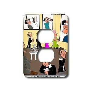   Larry Fine Art   Light Switch Covers   2 plug outlet cover Home