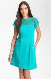 Nanette Lepore Shadow Pleated Dress $378.00