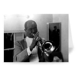  Louis Armstrong   Greeting Card (Pack of 2)   7x5 inch 
