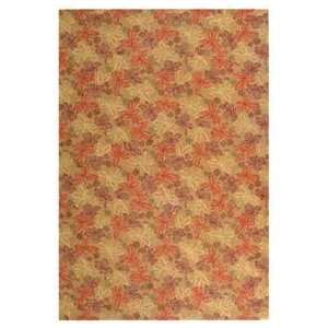 Martha Stewart MSR2320B Crimson and Clover Country 6 x 6 Area Rug