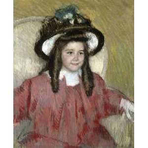 Anne Marie Durand Ruel by Mary Cassatt. Size 8.25 X 10.00 