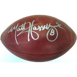  Signed Matt Hasselbeck Ball