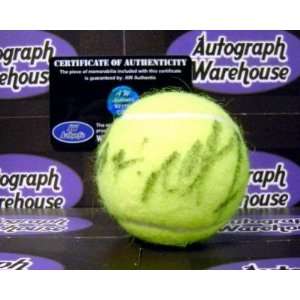 Michael Chang Autographed/Hand Signed Tennis Ball inscribed Jesus 
