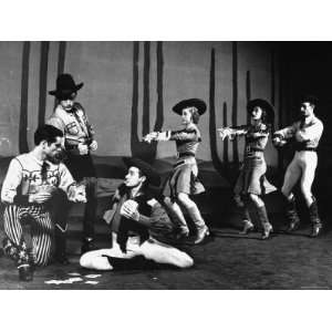  Michael Kidd and John Kriza with Others in American Ballet 