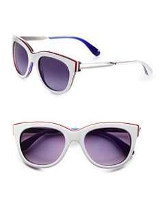  jacobs layered plastic modified cateye sunglasses $ 120 00 more colors