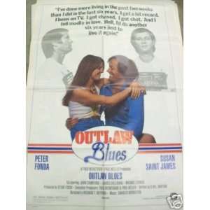  Movie Poster Outlaw Blues Peter Fonda F21 