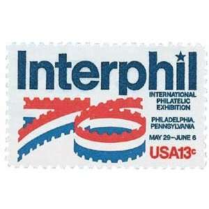    1976 13c Interphil 76 Plate Block Postage Stamps 