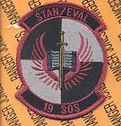 USAF AFSOC 19th SOS Special Operations Sq Stan Eval patch