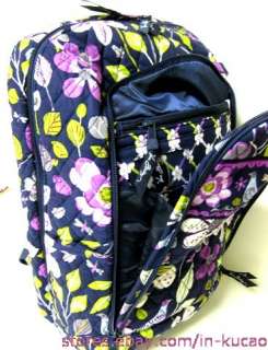 Vera Bradley Laptop Backpack style in Floral Nightingale Handbag 