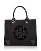 tory burch ella nylon tote show off your love for tory burch