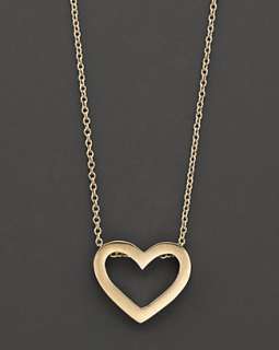 Roberto Coin 18 Kt. Yellow Gold Tiny Treasure Heart Necklace, 18 