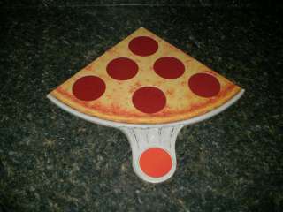   PIZZA PARTY PARKER BROTHERS BOARD GAME PART PIECE RED PEPPERONI SLICE