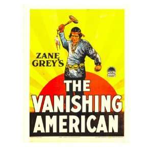 The Vanishing American, Richard Dix on Window Card, 1925 Photographic 