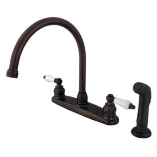   Oil Rubbed Bronze Kitchen Sink Faucet Faucets Fixture KB725SP  