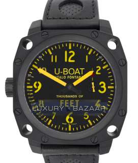 Boat Thousands of Feet MB Steel PVD Case Black & Yellow Dial