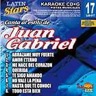 Juan Gabriel Spanish Karaoke Latin Stars CD+G 017