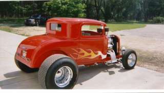 1930/31 FORD 3 WINDOW FIBERGLASS COUPE BODY  