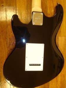 First Act Double Cutaway Black & White Guitar  