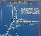 OLD Wisconsin FISHING MAP LANGLADE Co. LOWER POST LAKE items in 