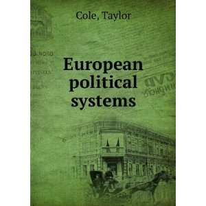  European political systems. Taylor Cole Books