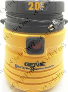 Genie SV200Q 2.0HP 6 Gallon Shop Vac Wet/Dry  