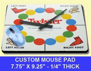 TWISTER GAME SPINNER COMPUTER MOUSE PAD NEW COOL FUN  