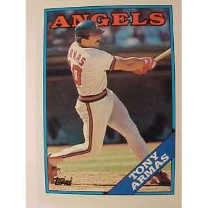  1988 Topps #761 Tony Armas