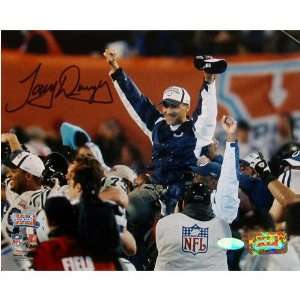 Tony Dungy Indianapolis Colts   Carried Off at SB XLI   Autographed 